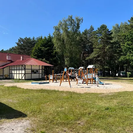 Przyczepa Hobby 460 Z Przedsionkiem W Debkach 营地